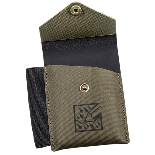 Rite in the Rain Monsoon On-the-Go Wallet, 3 3/8” x 3 ¾”, TPU fabric, Pen Holder (No. C971)