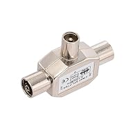 Input: 1x PAL Plug Output: 2 x PAL Jack Frequency range :5 - 1000 MHz Packing List: 1 x TV Antenna PAL Splitter Function: Ideal to supply signal from a single wall outlet to two TV sets or VCR's