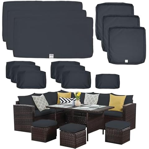 ClawsCover 13-Pack Outdoor Cushion Covers Cover