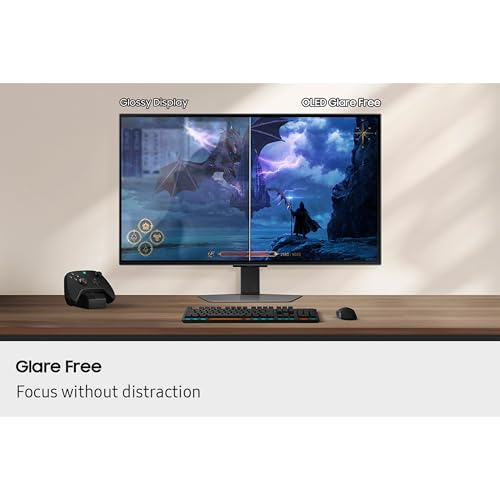 undefined SAMSUNG 32” Odyssey QD-OLED G8 (G81SF), 4K, 240Hz, Gaming Monitor, 0.03ms Response Time, DisplayHDR True Black 400, AMD FreeSync™ Premium Pro, G-Sync Compatibile, 3 Yr Warranty, LS32FG810SNXZA, 2025 の商品画像 6