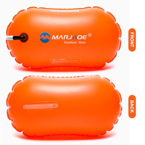Foto von FUNNY HOUSE Schwimmboje Sicherheit Storage wasserdichte Tasche Stand Up Paddling Oder Schwimmer Triathleten Wassersportler Offenen Wasser Schwimmer Schwimm Boj Aufblasbar(20L)