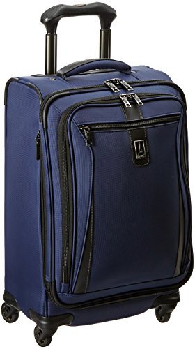 Travelpro Marquis-Softside Expandable Luggage with Spinner Wheels, Blue
