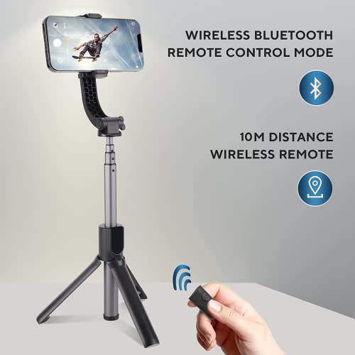 Image of (5 Year Replacement Year) Taking Cool Videos with Your Smartphone Eliminate The Shakiness of its footage Via This L08 Professional Gimbal