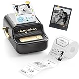 NIIMBOT B21Pro Etikettendrucker mit Größeres Etiketten, 300 DPI HD Etikettiergerät, Fotodrucker für Fotos, Notizen, Studiengrafiken, für Zuhause, Büro oder DIY-Projekte