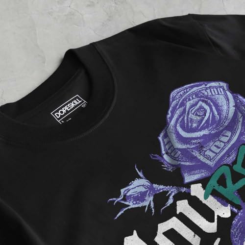 Image of DopeSkill Graphic Tee Streetwear Hip Hop Hypebeast Unisex T-Shirt Sneaker Colour Matching Shirts Inspired Motivation Quotes