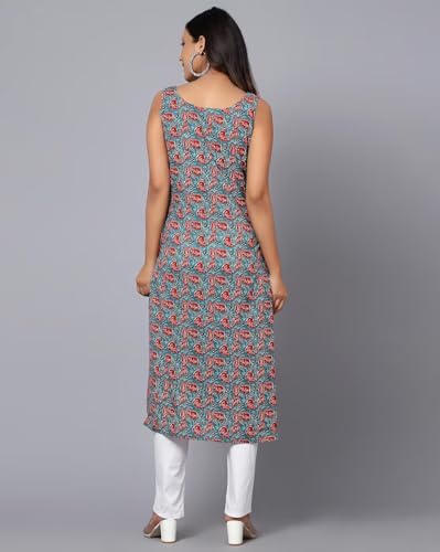 Image of PATLANI Women's Crepe Full Stitched Kurti.