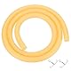 PATIKIL 3,3 Ft (1M) Naturlatexschlauch, 3/8 (10mm) ID x 9/16 (14mm) OD Zwille Gummischlauch mit Schlauchschellen für Sport, Fitness, Spielzeug, Hochwertiger Naturlatex, Rutschfest