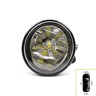 2Pcs For BMW X6 E71 E72 2012 2013 2014 2015 Front LED Fog Light Fog Lamp LED Bulbs