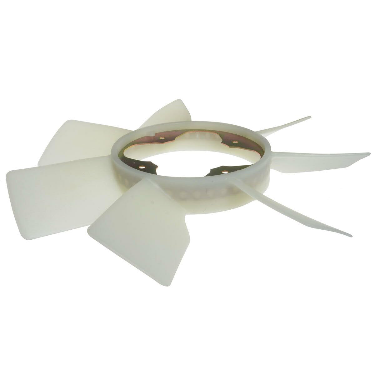 BURANIFUSION 1pc Engine Radiator Cooling Fan Blade Front Side White for Toyota for 4Runner 2.7L 1996-2000 for Tacoma 2.4L 1995-2004 & 2.7L 1995-2015 Steel&Plastic 7-Blades Count 620-533 620533 WEF0358