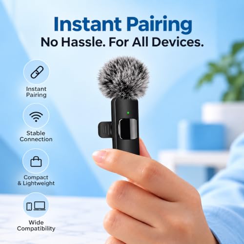 Generic K-8 Furry Wireless Microphone - Image 4