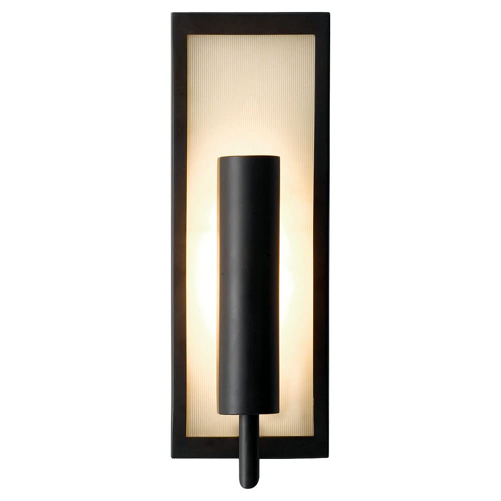 Feiss WB1451ORB Mila Mirrored Glass Wall Vanity Bath Sconce Lighting, Bronze, 1-Light (5"W x 15"H) 60watts