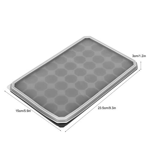 Bandeja para cubos de hielo de silicona con 40 cavidades miniatura 2