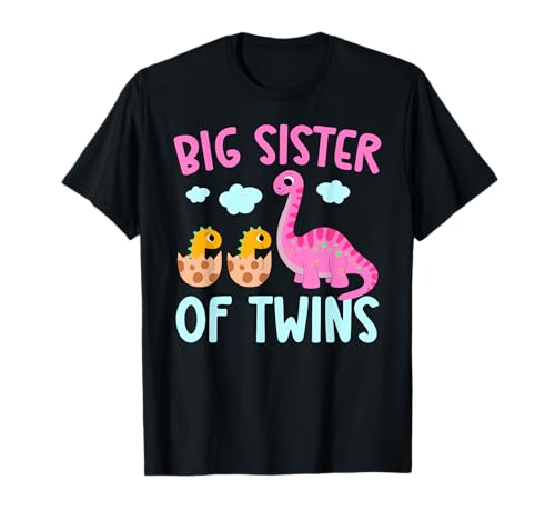 Big Sister of Twins Big Sister Big Twin Sister T-Shirt
