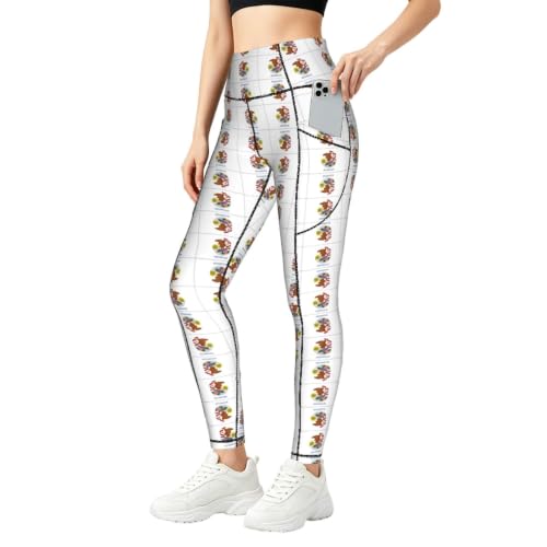 Leggings de Illinois para mujer que eliminan la incomodidad durante el ejercicio