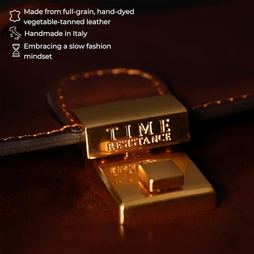 Image of Time Resistance Leather Doctor Bag - Top Handle Bag - Medical Briefcase - Gladstone Handbag