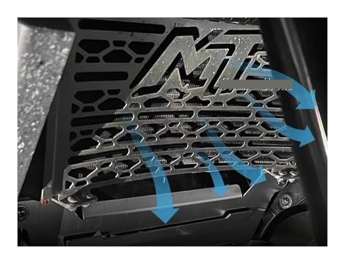 Grille de protection radiateur 800MT cache réservoir d'eau moto - 4