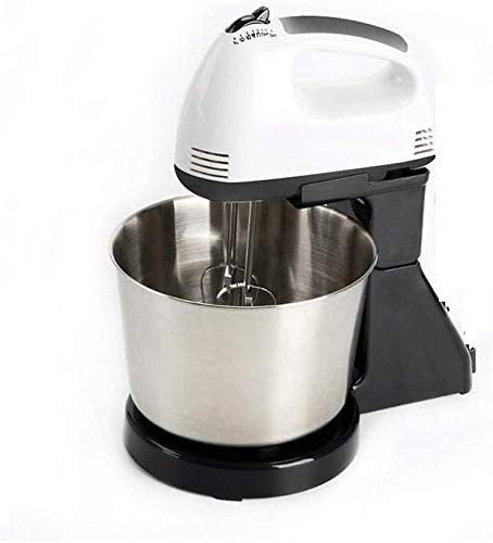Xyfw Blanco 7 When Variable Speed 2L Desktop Handheld Convertible Egg Batidor, Utensilios De Cocina Hornear Mezclador