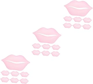 FOMIYES 60 Peças Máscara Labial Esfoliante Máscara Hidratante Bálsamo Labial Hidratante Máscara Labial Máscara De Dormir Labiais Hidratantes Lábios De Colágeno