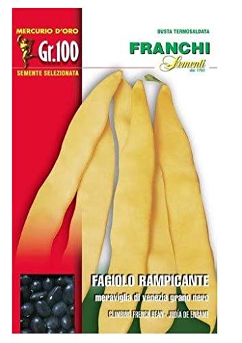 FAGIOLO RAMPICANTE MERAVIGLIA DI VENEZIA A GRANO NERO 100 GR