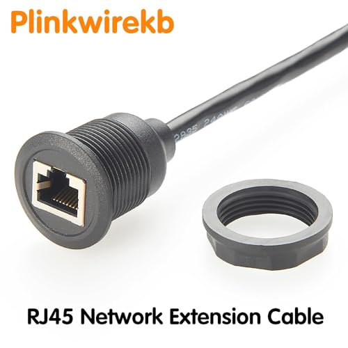 Profinet RJ45 8P8C Extensión Panel Cat5e 0.3 m miniatura 3