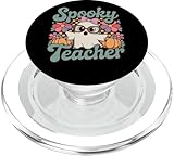 Photo Gallery spooky teacher, motivo: zucca fantasma per halloween popsockets popgrip per magsafe Photo Gallery spooky teacher, motivo: zucca fantasma per halloween popsockets popgrip per magsafe