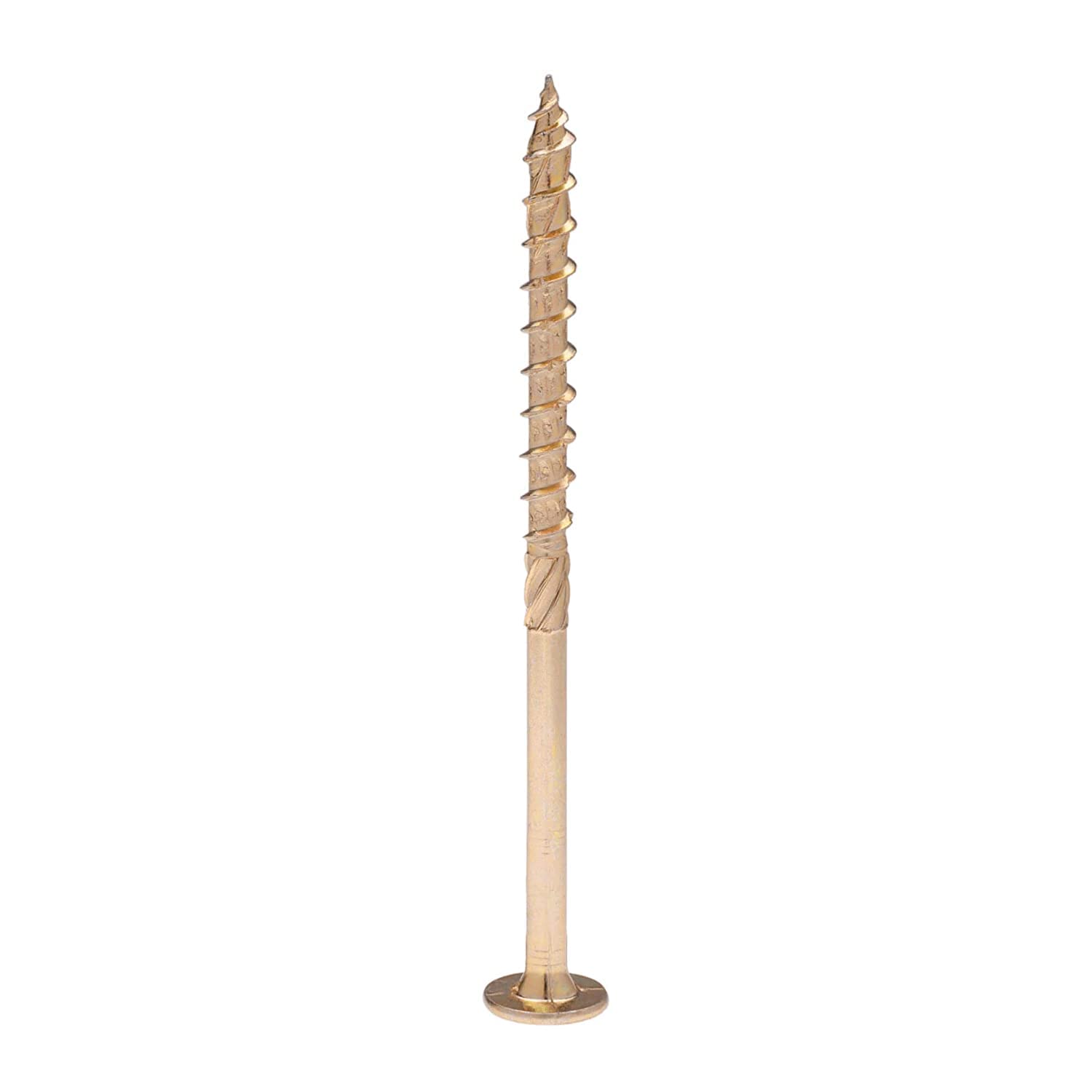 Tornillos para Madera de Keple 6 mm x 180 mm - Torx Autorroscantes Multiuso y Traviesas de Ferrocarril Tornillos Brida de Tornillos para Unión y Construcción Paquete de 100 Unidades