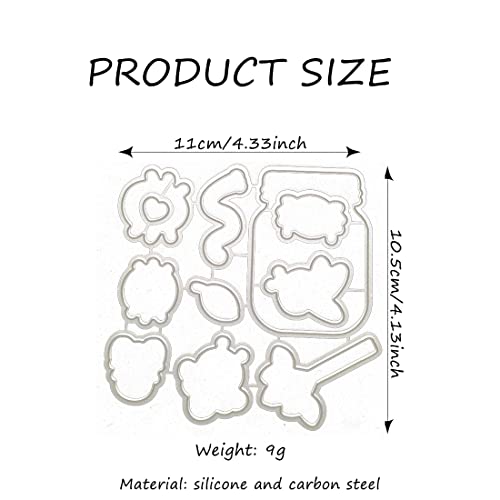 Woenoer Stamp And Die Sets For Card Making Metal Cutting Dies Clear Bug Stamps Animal Silicone Stamps Die Cut Stencil Template For Album Paper Scrapbooking Decor Diy Arts Craft Supplies #TOP4