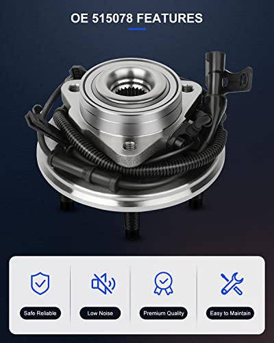Image of ECCPP Wheel Hub 515078 for Ford Explorer 2006-2010 All Models, for Ford