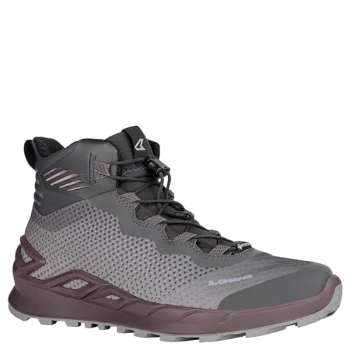 LOWA Stiefel mittel MERGER GTX MID Ws [2024] rose/schwarz, 38