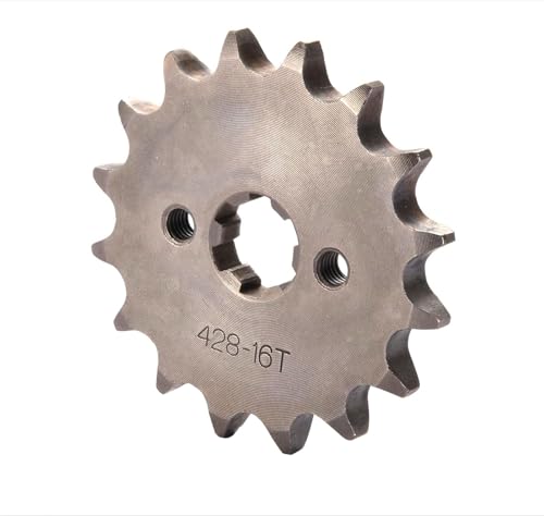 Pignon de sortie 428 16 dents anti-usure pour axe 20mm dirt bike
