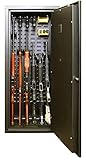Secure It Gun Safe Agile Model 52 Gun Cabinet: Holds 6 Rifles and Includes CradleGrid Tech, A Heavy...