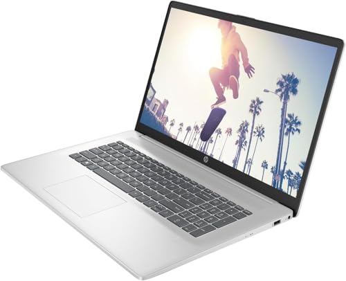 Image of HP 17.3 Business Laptop, Intel 10-Core i5 1334U (Beats i7-1255u), 17 inch FHD(1920 x 1080) 250Nits Display, Backlit Keyboard, Fingerprint Reader, Windows 11 Pro (20GB RAM | 512GB SSD)