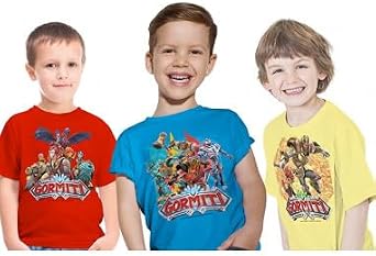Giochi Preziosi Unisex Kids T Shirt Gormiti T-Shirt