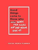 Social Media Planner For Aspiring Influencers: Track Your Content Marketing Strategy, Post Creation & Scheduling | Thoughtfully Designed Efficient ... Income & Expenses | Inspirational Quote