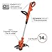 BLACK+DECKER String Trimmer, Electric, 14-Inch (BESTE620)
