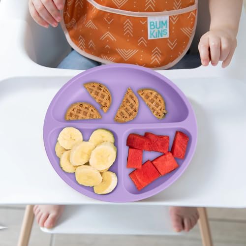 Vicloon 2-Pack Suction Plates with 3-Compartment Divided Design — view 6
