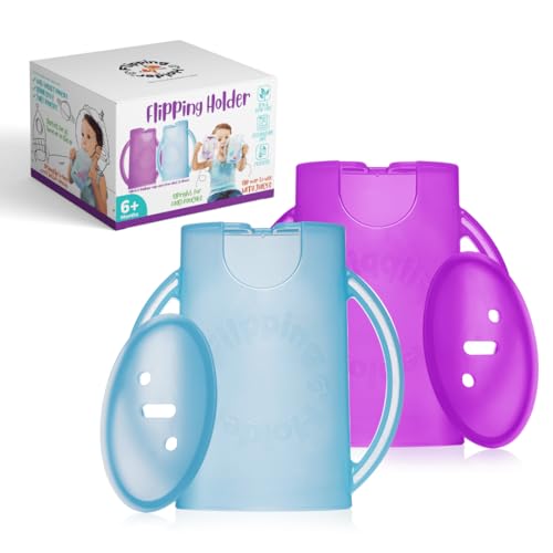 Flipping Holder for Food Pouches