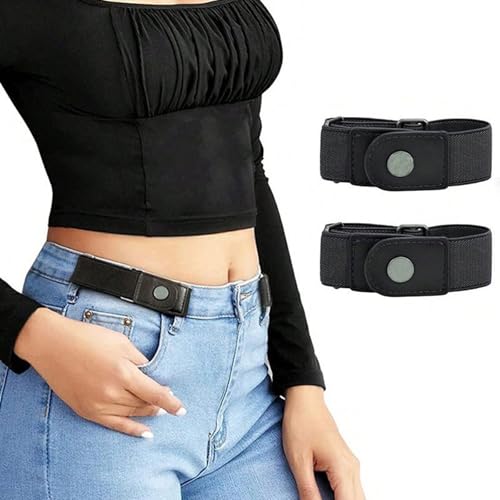 Quick Button Jean Button Elastic Belt Jean Button Stretch Adjustable Waist Buckle Tighten Waist Button Belt No Sew4