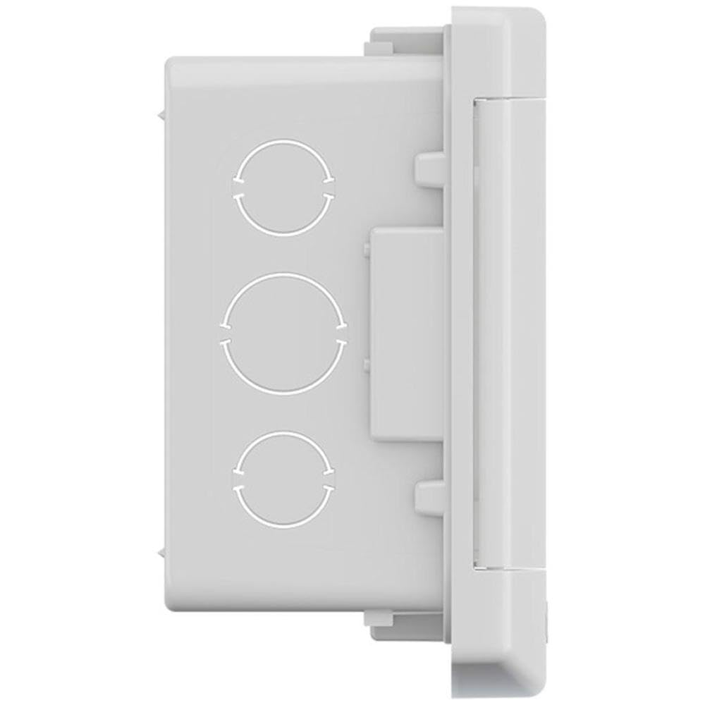 Quadro de Distribuição Embutir 6/8 Disjuntores Porta Branca