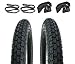 Produktbild 2x Kenda K254 Reifen 2,75x17 Schlauch Felgenband für Zündapp Hercules