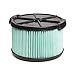 CRAFTSMAN CMXZVBE38740 1/2 Height HEPA Media Wet/Dry Vac Replacement Filter for 3 to 4 Gallon Shop Vacuums