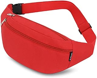 Bumbags and Fanny Packs for Men Women Hiking Running Travel Waterproof Waist Bag Walking Dog Outdoor Sport for Ladies Boys