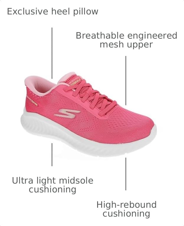 Image of Skechers Women's Go Walk Now Hands Free Slip-ins Walking Shoes