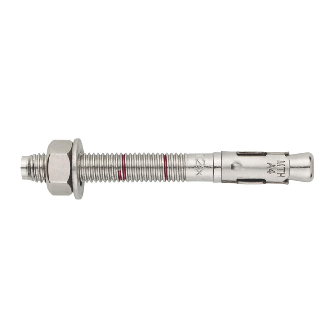 INDEX MIA416170 - Anclaje macho para cargas altas. Homologado ETE Opción 7. Eje Inoxidable A4. Clip Inoxidable A4. (M16 x 170 Ø16, 25 uds.)