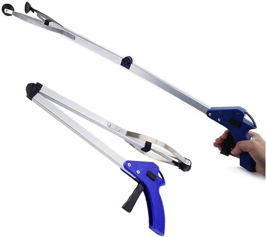 Picking Tool Easy Reach Pick Up Claw Long Arm Gripper Grabber Helping Hand Tool Garbage Picker-image-36
