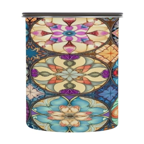 Blueangle Latas Herméticas de Acero Inoxidable 900ml