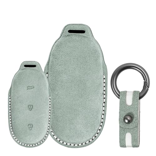 Étui de clé de voiture en daim anti-rayures pour Li Auto L7 L8 L9 protection intégrale