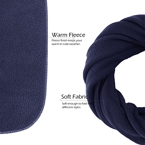 KKcare Cachecol de lã longo masculino feminino para esportes de inverno leve e sólido gola quente ca