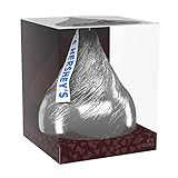 HERSHEY'S KISS, Giant Milk Chocolate Candy Kiss for Christmas Parties, Decorations and Gifts, 12 oz.