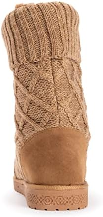 MUK LUKS Women's Janet Boot, Camel, 11 | Image 2